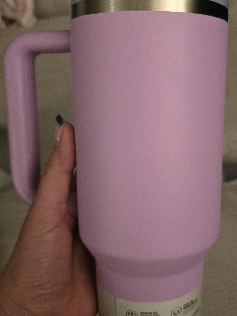 Stanley Travel Tumbler in Soft Orchid Pink - Picture 5 of 7